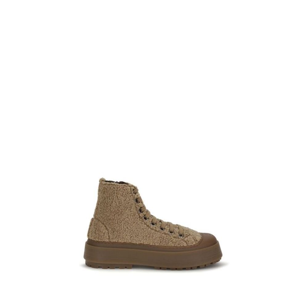 Casadei Brown Polyester Athletic Women's Sneakers